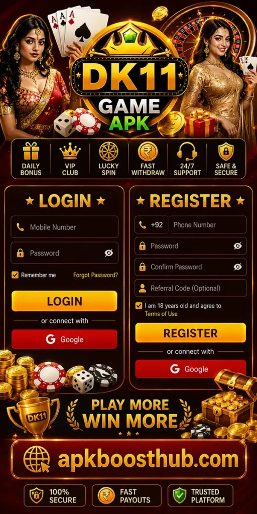 DK11 earning app Pakistan