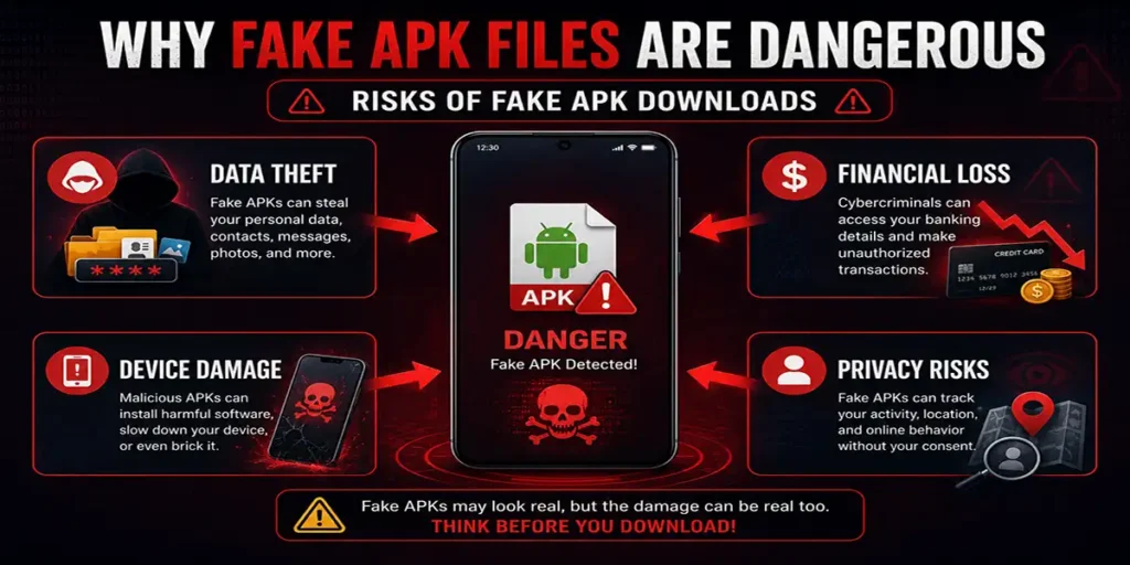 Fake APK Warning Signs