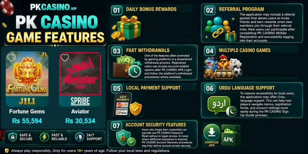 PK CASINO Login