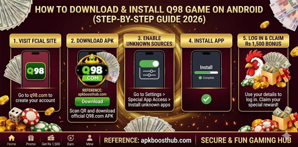 Q98 Game Download