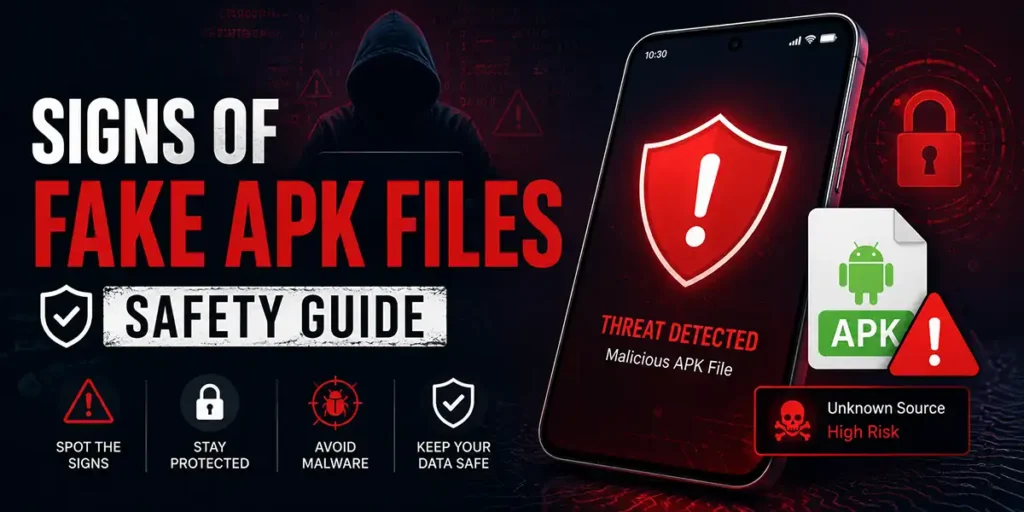 Fake APK Warning Signs