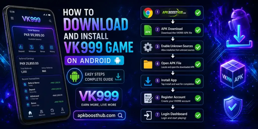 VK999 Game Earnings Pakistan