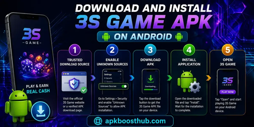 How to download and install 3S Game APK on Android step by step