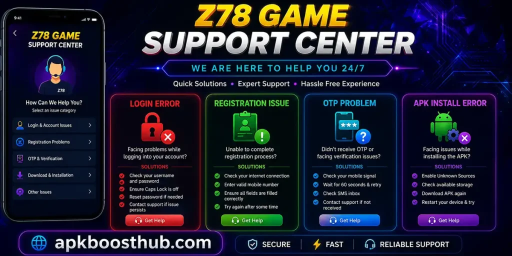 Common Z78 Game problems and solutions